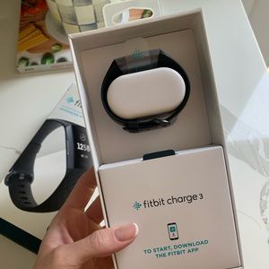 NEW WITH TAGS | Fitbit Charge 3, Fitness Activity Tracker | Graphite/Black